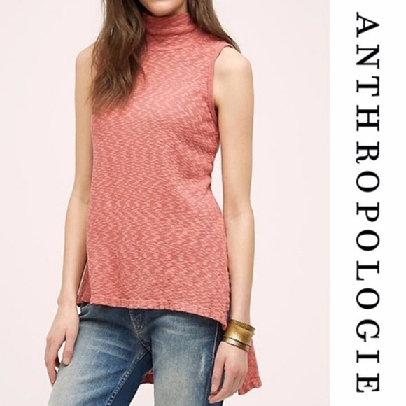 Anthropologie Tops - Anthropologie High Low Tunic Left Of Center Tank